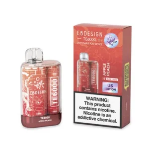 TE6000 Disposable Vape  EBDesign 6000 Puffs