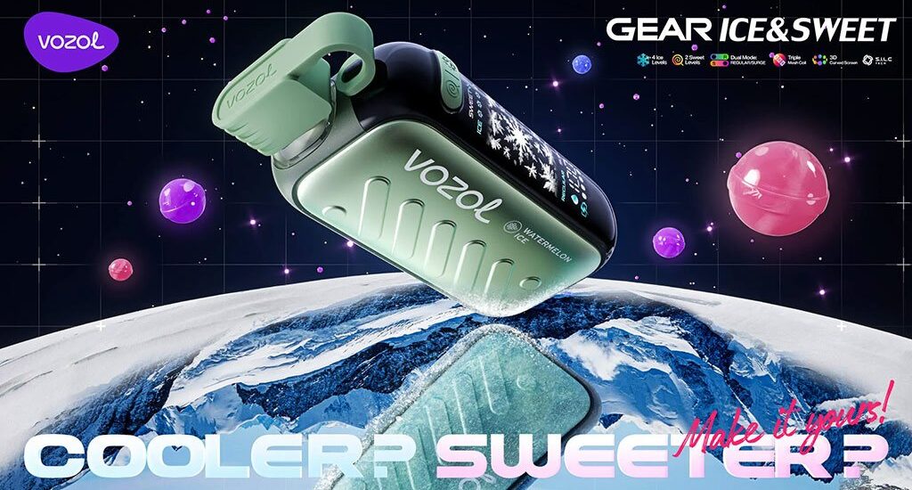 Vozol Gear Ice & Sweet 50K: Redefining Disposable Vaping