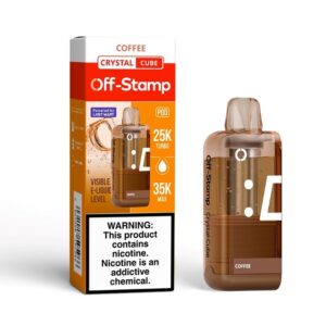 Coffee Off-Stamp X Cube Crystal Cube 35K Disposable Pod