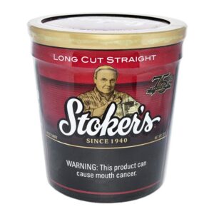 Stokers Snuff Long Cut Straight Tub (12oz)