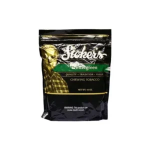 BUY STOKER’S WINTERGREEN 16OZ LOOSE LEAF CHEWING TOBACCO