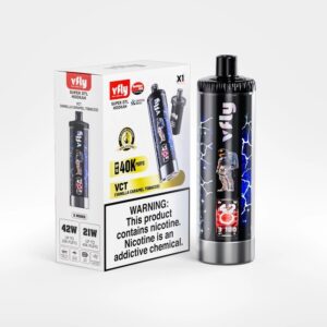 Vanilla Caramel Tobacco VFLY Super DTL 40K Disposable Vape